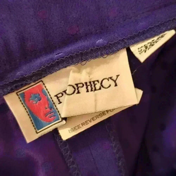 Sleek Royal Blue/Purple Satin 2 Piece Pantsuit - Golden Girls - Picture 10 of 11